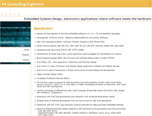 Tablet Screenshot of fkconsulting.com